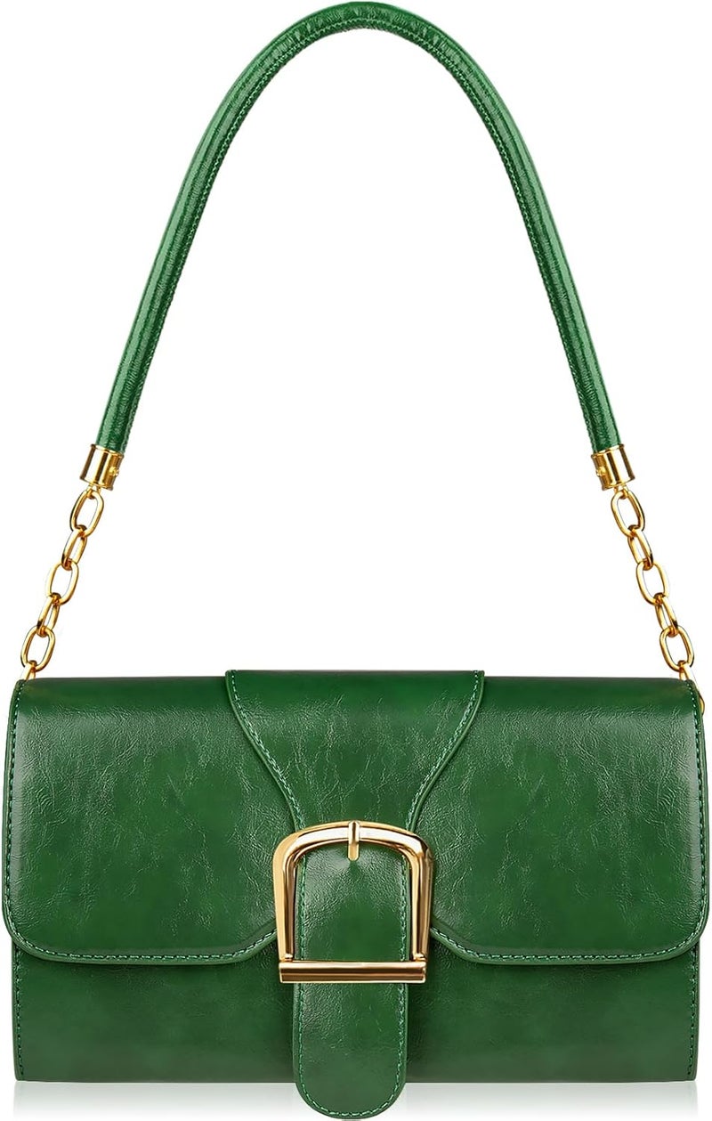 Gosect Shoulder Bag for Women, Cute Soft PU Leather Small Crossbody Purses Handbags, Trendy Underarm Bag Tote Purses for Women - Image 1